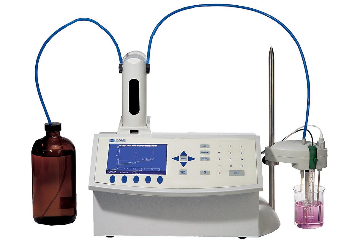 How to use a titrator to measure sodium chloride in food products